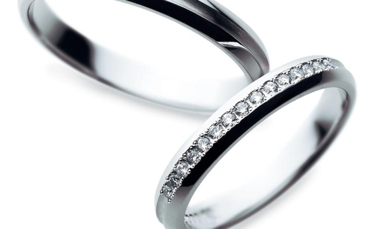 サムシングブルーの結婚指輪　SP-802　SP-803